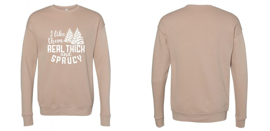 BELLA + CANVAS - Sponge Fleece Drop Shoulder Crewneck Sweatshirt - Design Your Own