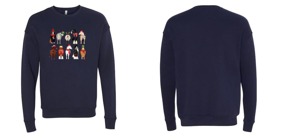 BELLA + CANVAS - Sponge Fleece Drop Shoulder Crewneck Sweatshirt - Design Your Own