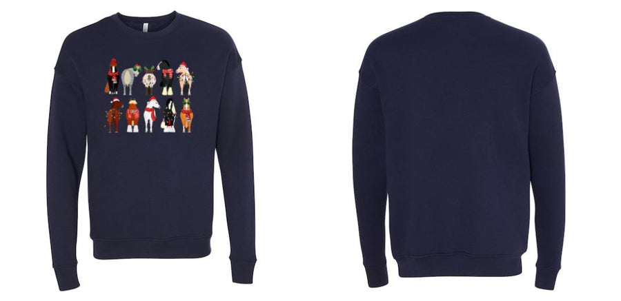 BELLA + CANVAS - Sponge Fleece Drop Shoulder Crewneck Sweatshirt - Design Your Own