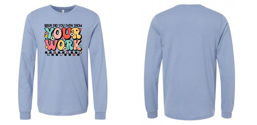 Long Sleeve T-Shirt - Design Your Own