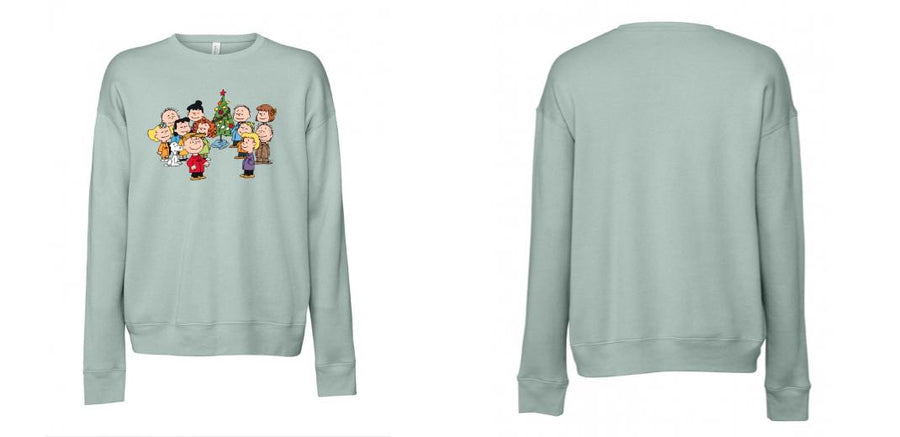 BELLA + CANVAS - Sponge Fleece Drop Shoulder Crewneck Sweatshirt - Design Your Own