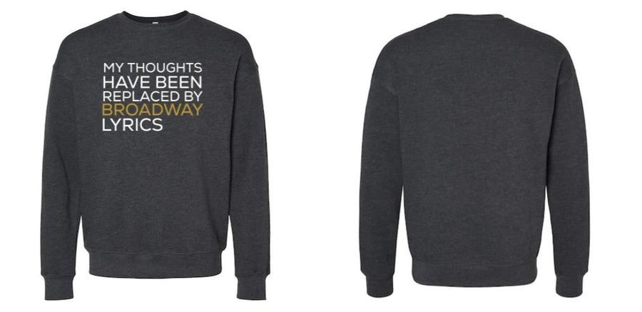BELLA + CANVAS - Sponge Fleece Drop Shoulder Crewneck Sweatshirt - Design Your Own