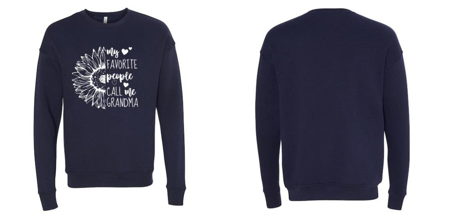 BELLA + CANVAS - Sponge Fleece Drop Shoulder Crewneck Sweatshirt - Design Your Own