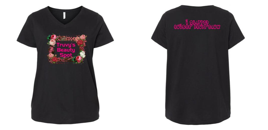 Curvy V-Neck - Design Your Own