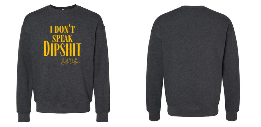 BELLA + CANVAS - Sponge Fleece Drop Shoulder Crewneck Sweatshirt - Design Your Own