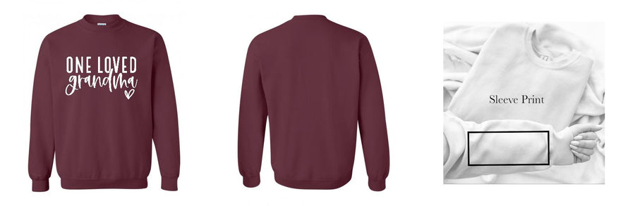 Heavy Blend Crewneck Sweatshirt- Design Your Own