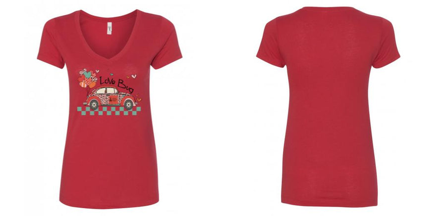 Next Level - Women's Ideal V-Neck T-Shirt - Design Your Own
