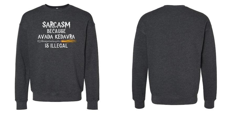 BELLA + CANVAS - Sponge Fleece Drop Shoulder Crewneck Sweatshirt - Design Your Own