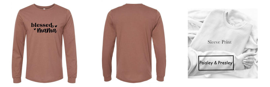 Long Sleeve T-Shirt - Design Your Own