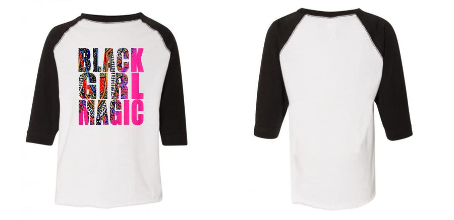 Toddler Baseball Fine Jersey Raglan - Design Your Own