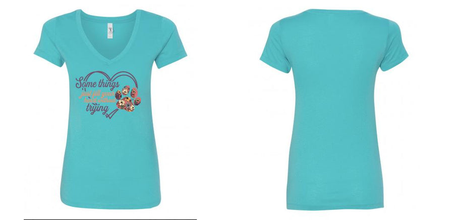 Next Level - Women's Ideal V-Neck T-Shirt - Design Your Own