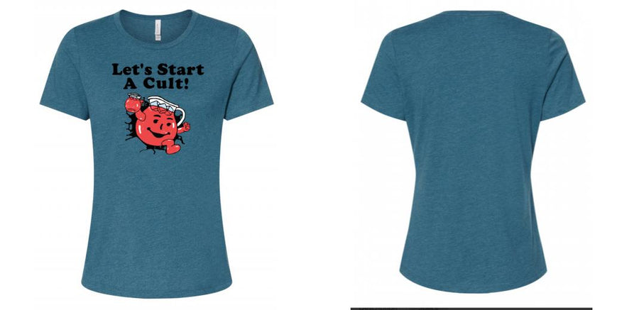 Bella Canvas Women's Relaxed Crew Neck T-Shirt - Design Your Own
