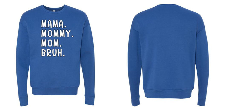 BELLA + CANVAS - Sponge Fleece Drop Shoulder Crewneck Sweatshirt - Design Your Own