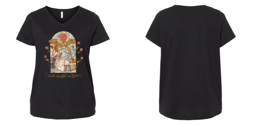 Curvy V-Neck - Design Your Own