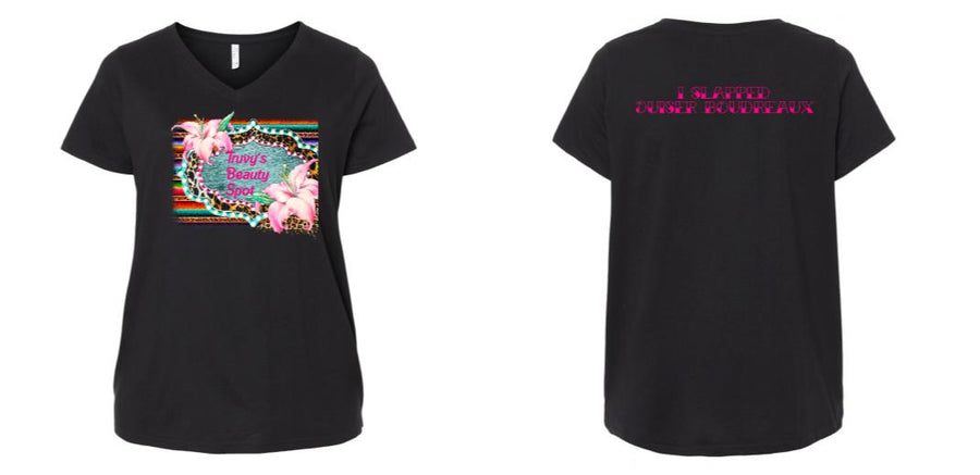 Curvy V-Neck - Design Your Own