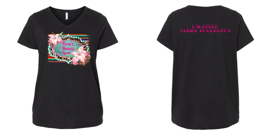 Curvy V-Neck - Design Your Own