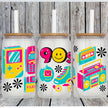 90's Vibe Glass Can Tumbler