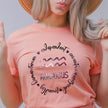 Zodiac - Aquarius Unisex T-shirt