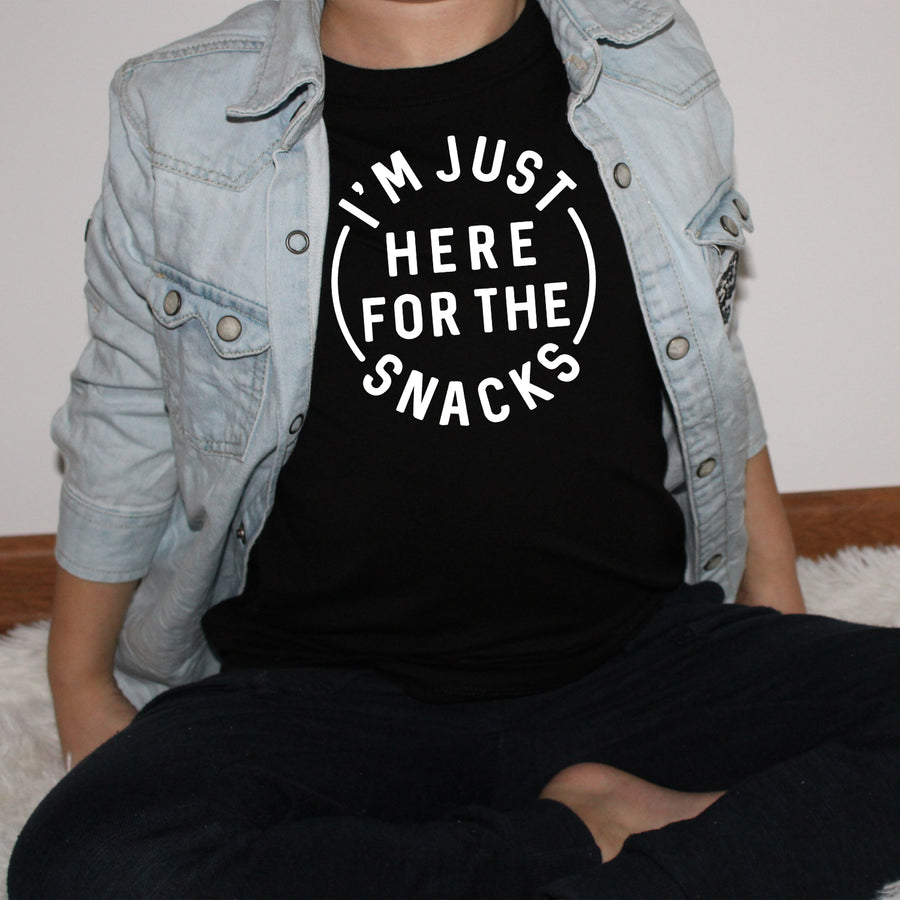Here For The Snacks Toddler T-shirt