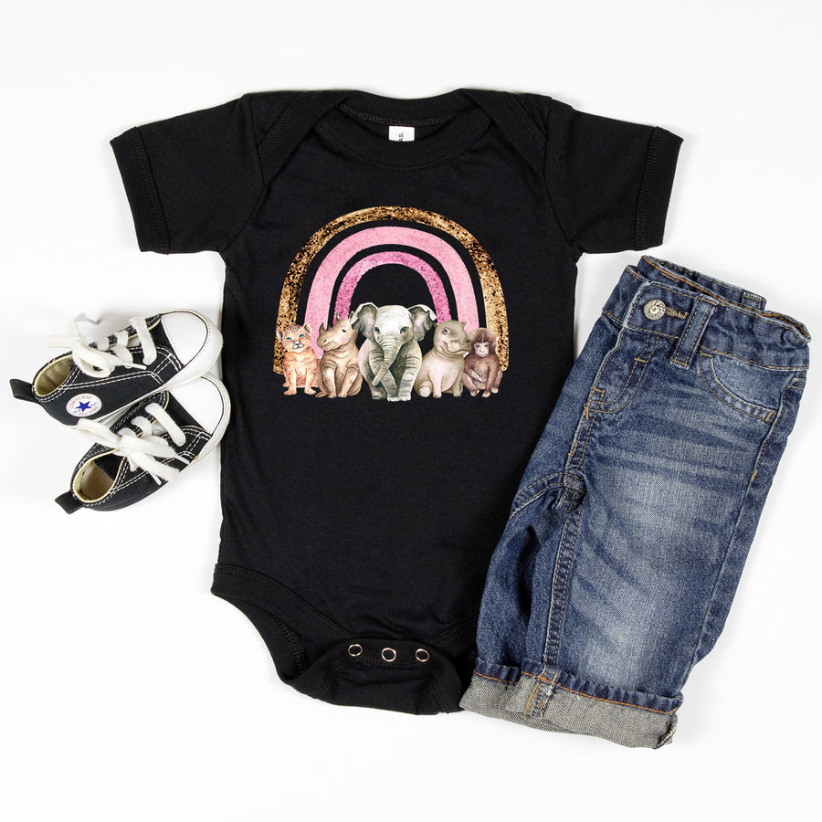 Rainbow Safari Onesie