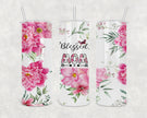 Blessed Mom Skinny Tumbler