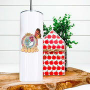 Bloom Butterfly Skinny Tumbler