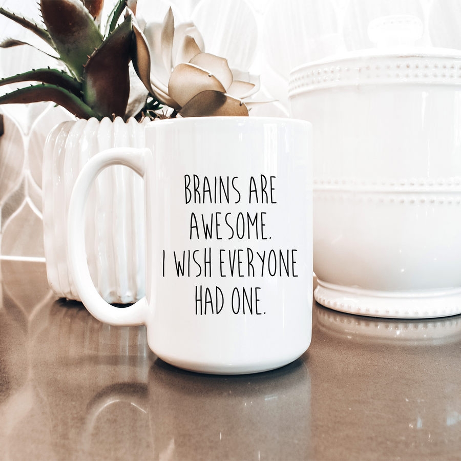 Brains are Awesome 15oz Mug