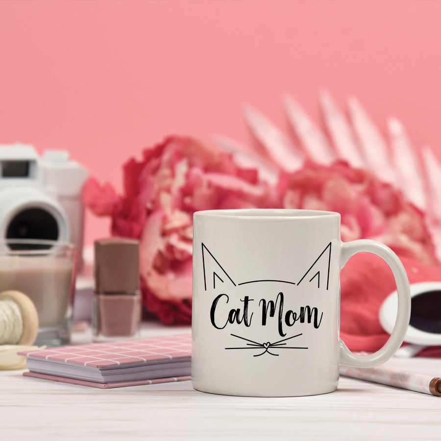 Cat Mom 15oz Mug