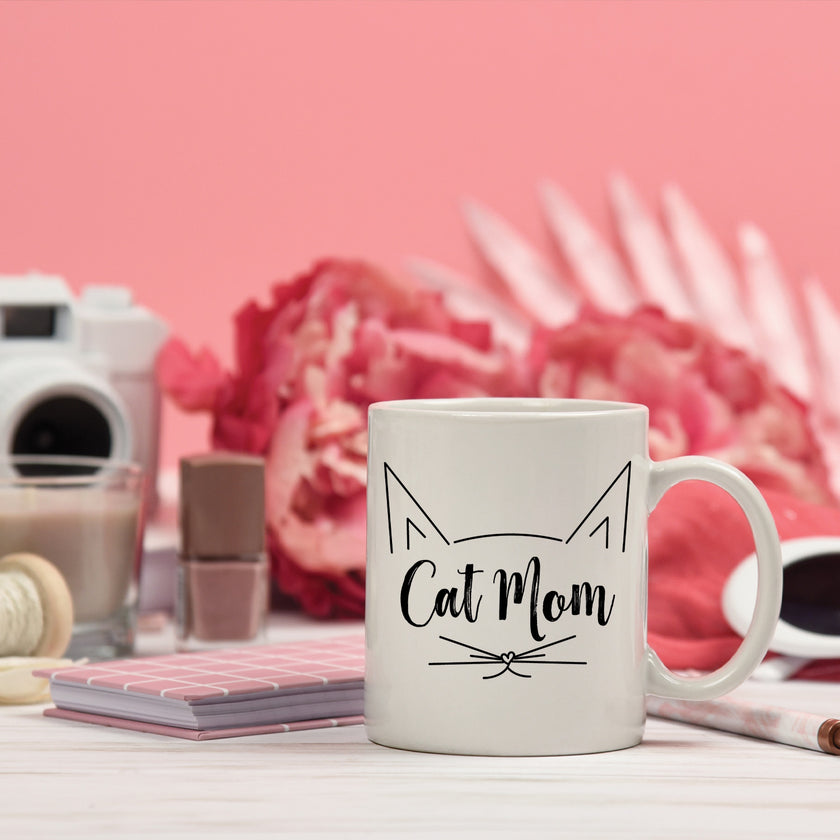 Cat Mom 15oz Mug