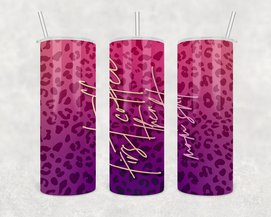 Coffee Then Shit Skinny Tumbler
