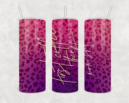 Coffee Then Shit Skinny Tumbler