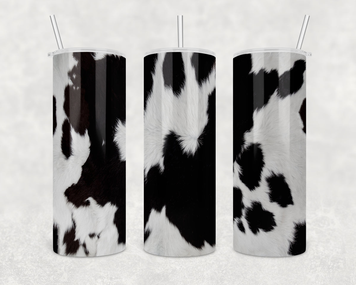Cow Print Skinny Tumbler
