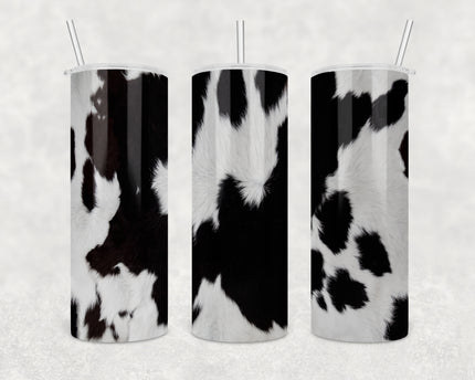 Cow Print Skinny Tumbler