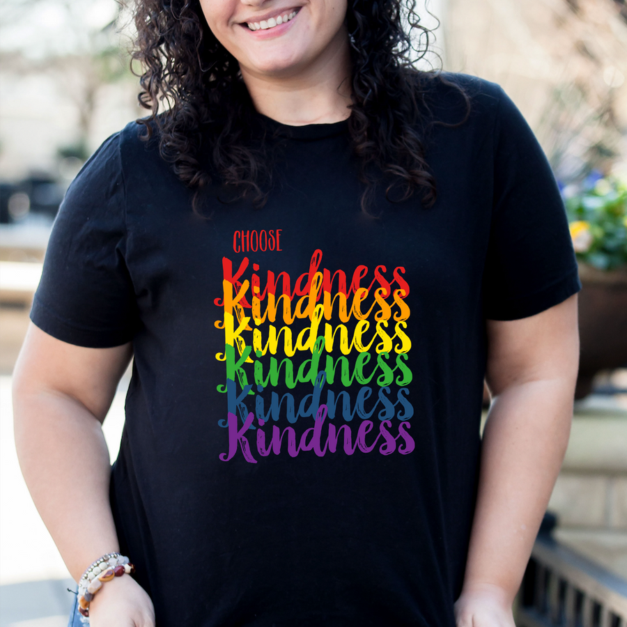 Rainbow Choose Kindness Unisex T-shirt