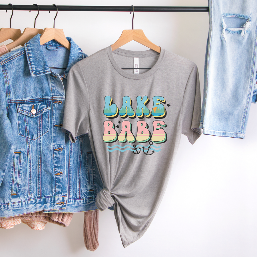 Retro Lake Babe T-shirt