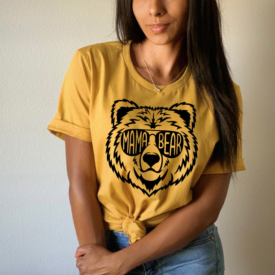 Mama Bear Sunglasses T-shirt
