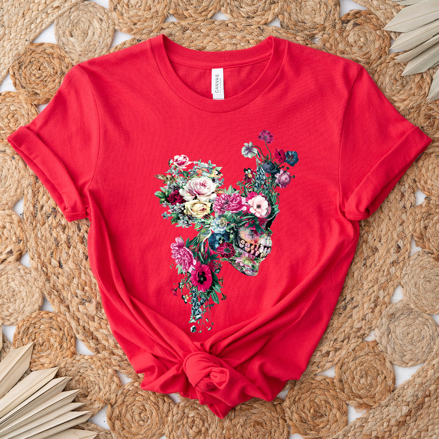 Flower Skellie Unisex T-shirt