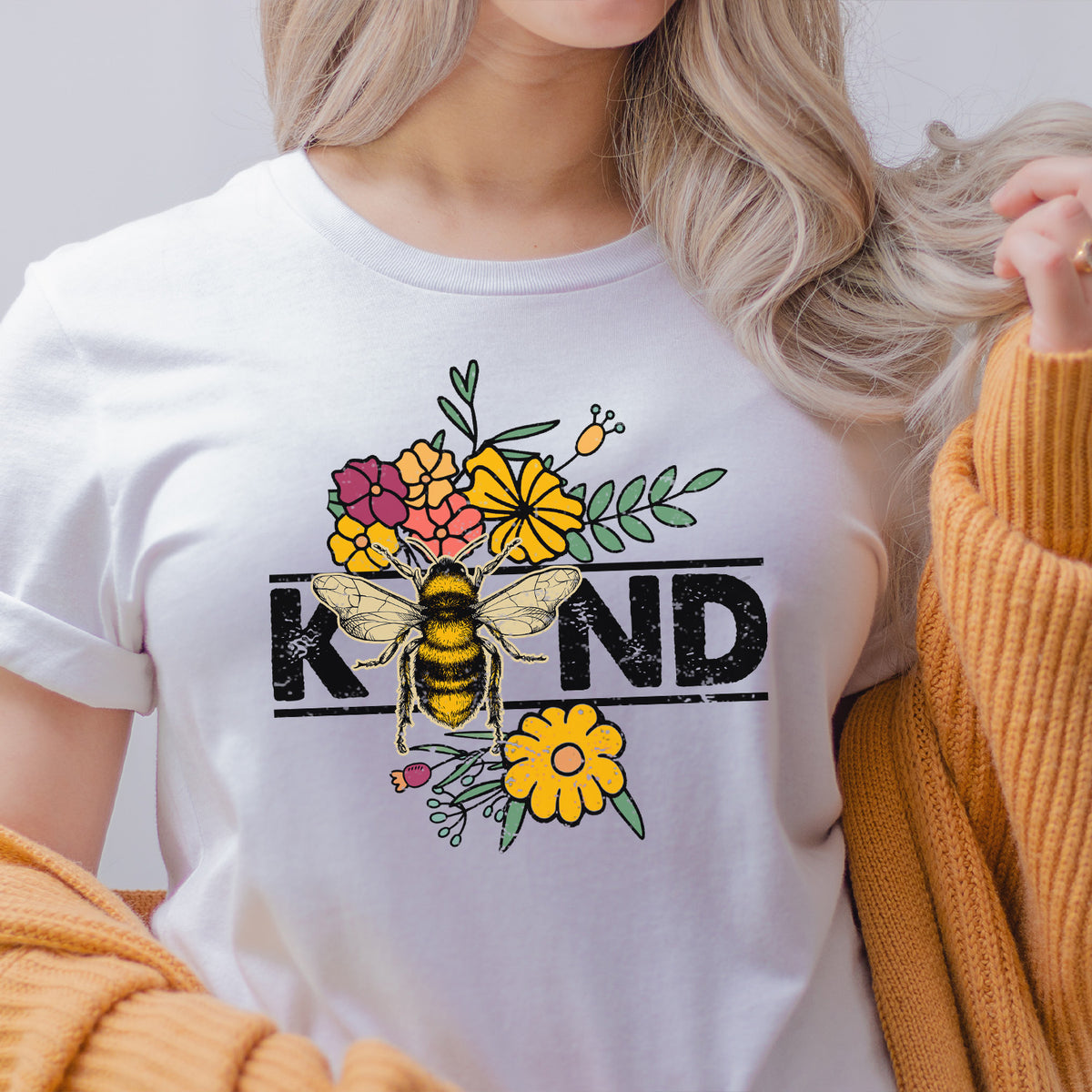 Bee Kind Wildflowers Unisex T-shirt
