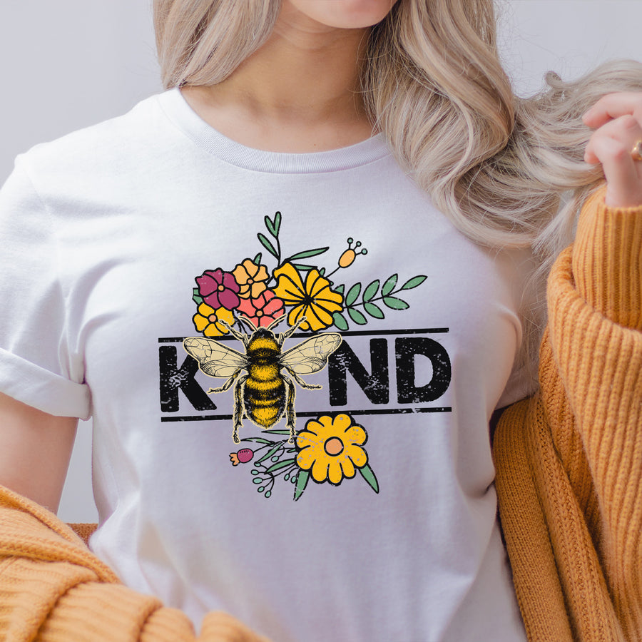 Bee Kind Wildflowers Unisex T-shirt