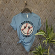 Baseball Vibes Smiley Face Unisex T-shirt