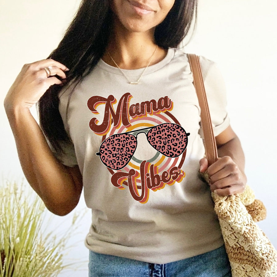 Mama Vibes Sunglasses T-shirt