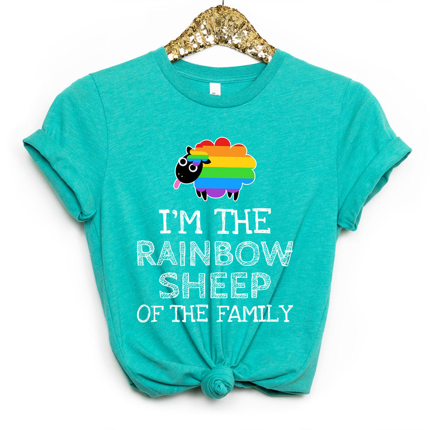 Rainbow Sheep Of the Family Unisex T-shirt