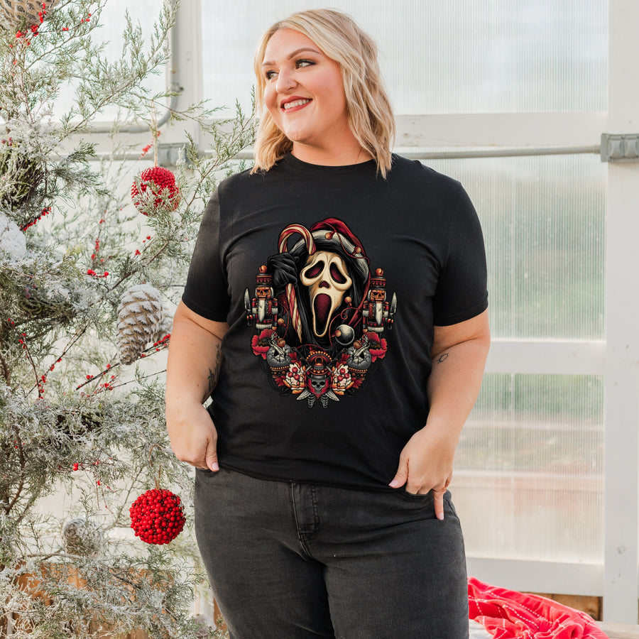 Ghost Face Christmas Unisex T-shirt