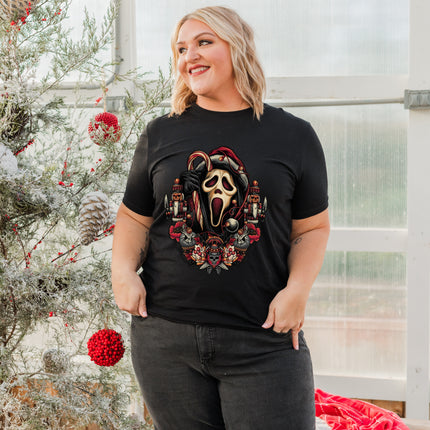 Ghost Face Christmas Unisex T-shirt
