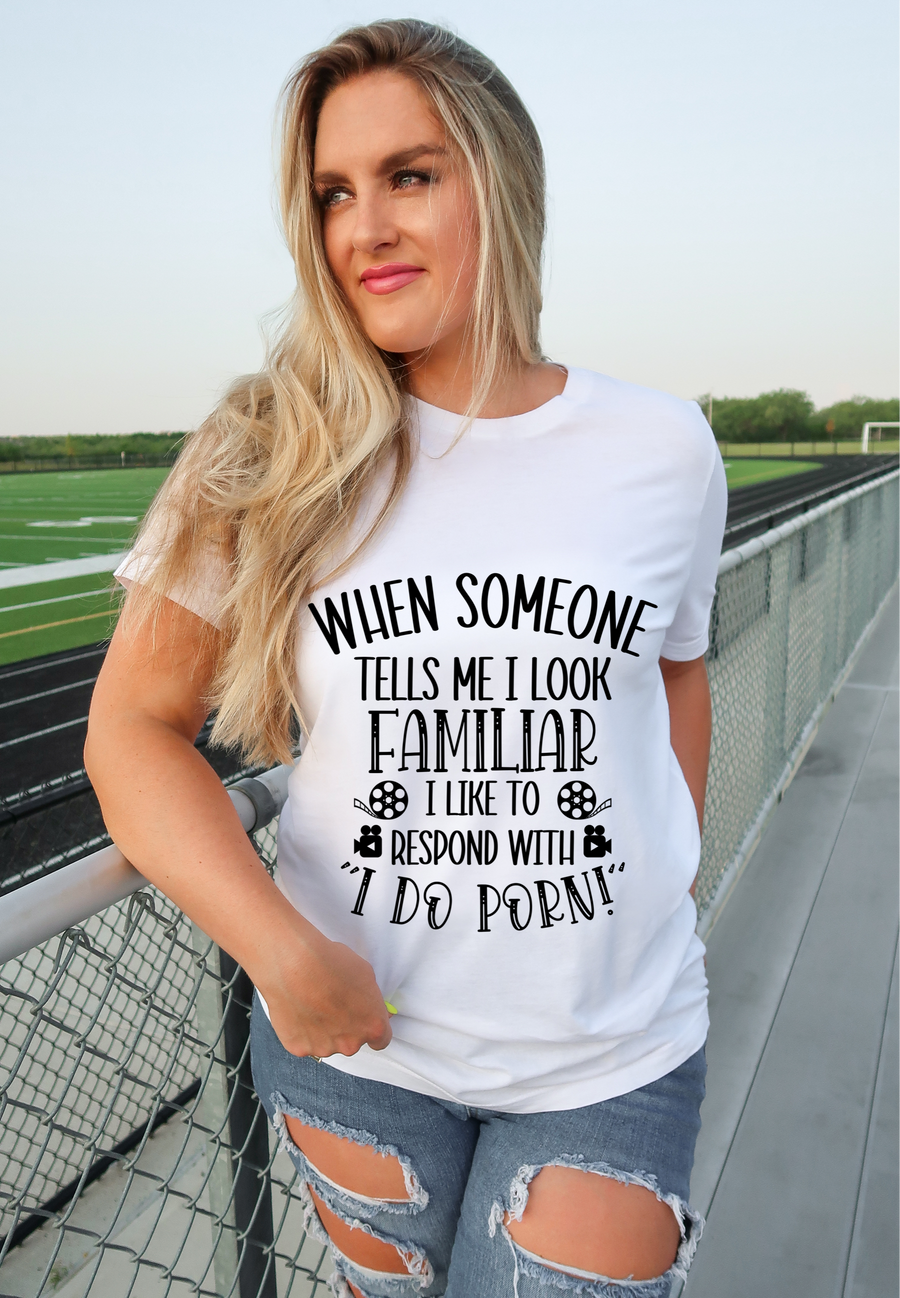 I Do Porn Unisex T-shirt
