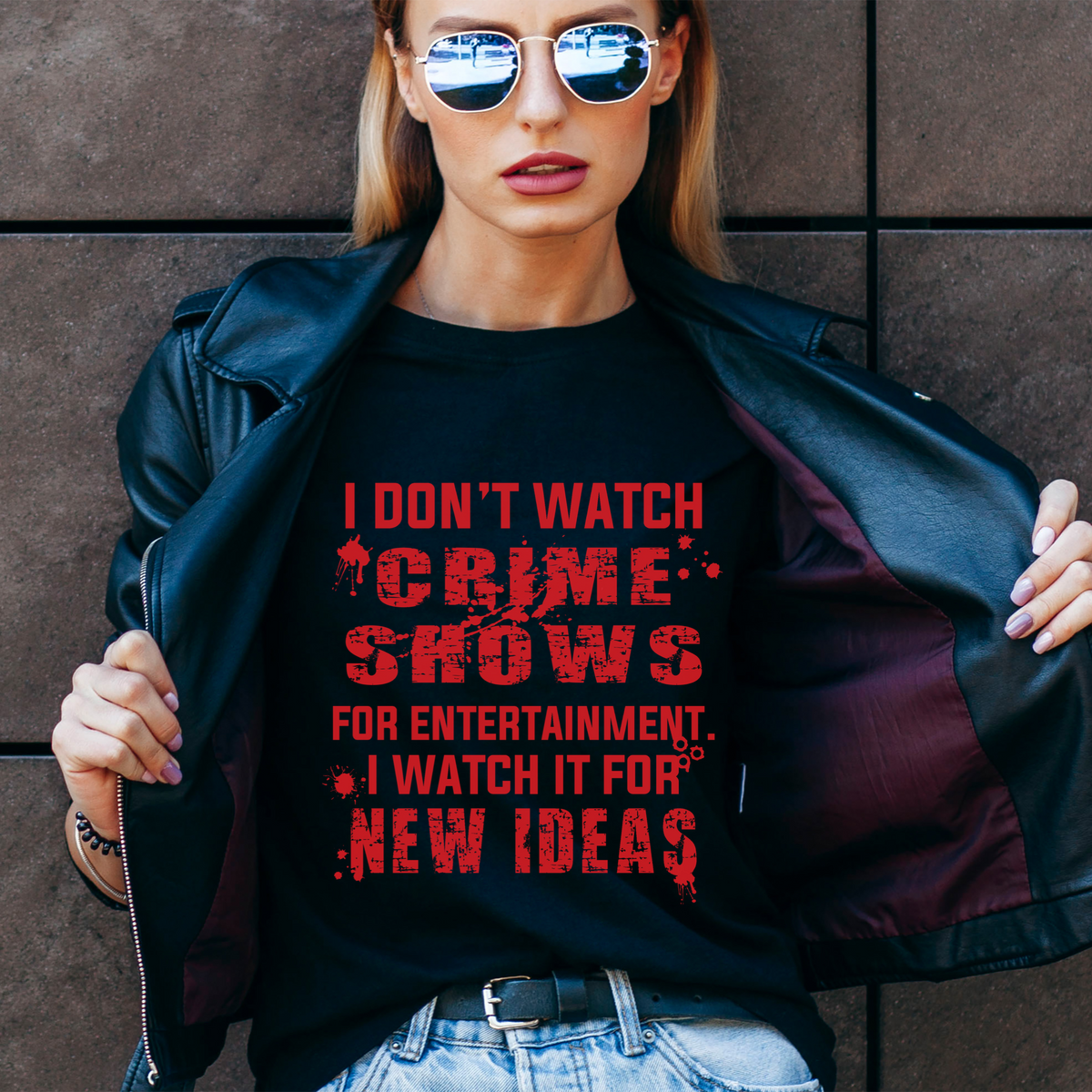 Crime Show Ideas Unisex T-shirt