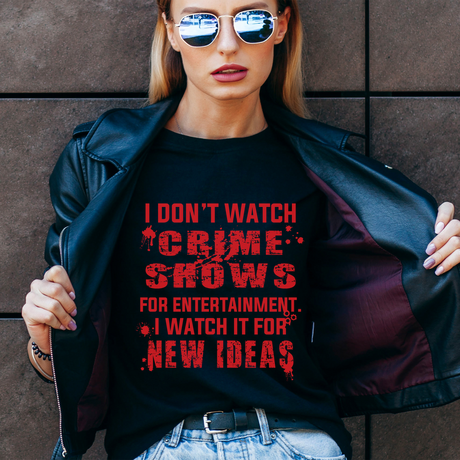 Crime Show Ideas Unisex T-shirt