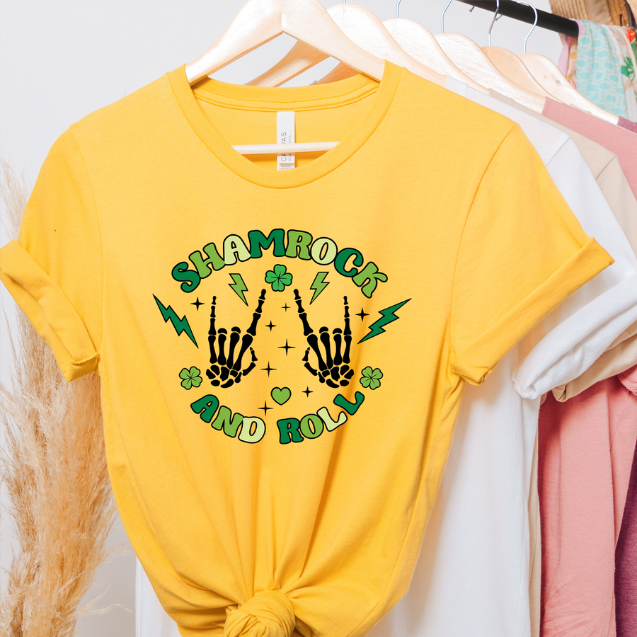 Shamrock and Roll Unisex T-shirt