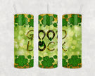 Good Luck Clover 20oz Skinny Tumbler