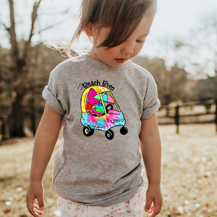 Tie Dye Beach Bum Toddler T-shirt